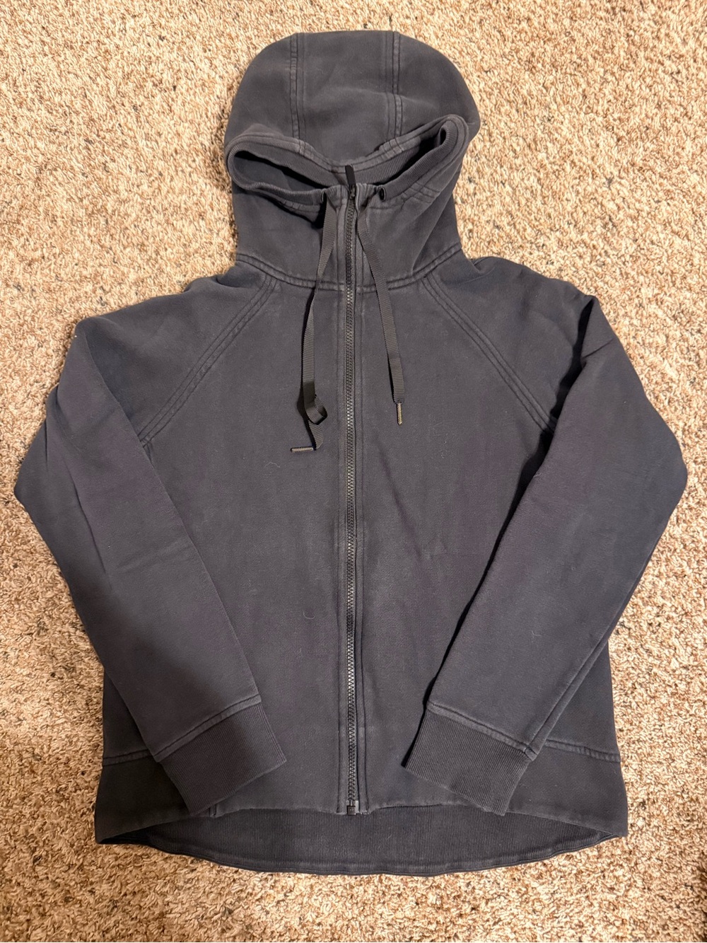 Lululemon vintage scuba fill zip size 8